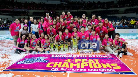 Jema Galanza, Creamline win five.